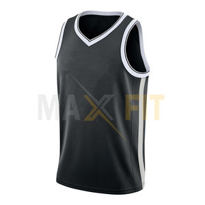Chemise de combinaison de basket-ball personnalisée de MAXFIT ENTERPRISES Maillots réversibles respirants bon marché avec logo imprimé - Product Image 5