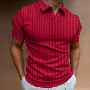 Polos casuales de verano para hombre, alta calidad, 100% algodón, última moda, diseño personalizado con nuevo logotipo, camiseta Polo - Product Image 3