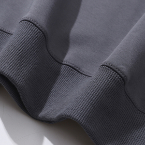 Sudadera de poliéster/algodón pesado para hombre, jersey de talla grande con nuevo diseño, estampado bordado, ropa de invierno teñida lisa - Product Image 5