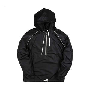 Nouvelle veste coupe-vent personnalisée de haute qualité à bon prix d'usine directe Vestes d'extérieur imperméables en polyester Offre Spéciale pluie pour hommes - Product Image 1