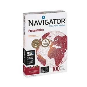 Calidad Original Navigator A4 70gsm/80gsm 100% pulpa de madera virgen papel de copia blanco Natural 500 hojas/paquete al por mayor mejor precio - Product Image 4