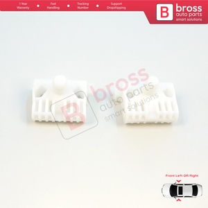 Clips de Reparación para Elevalunas BWR448+BWR449 A+B Delanteros para Clio MK3 BR CR KR SR 2005-2014 5 Puertas 8200191148 8200291147 - Product Image 6