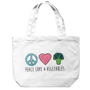 กระเป๋าผ้าแคนวาสแบบสั่งทำพิมพ์ลายเวลาสไตล์ตะวันตกเป็นมิตรกับสิ่งแวดล้อมกระเป๋าช้อปปิ้งโลโก้ส่วนตัวแบบเรียบง่าย - Product Image 4