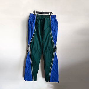 Overoles Unisex Casuales de Tela No Tejida, Estilo Krincle, Corte Regular, Rayados, Tallas Grandes, Pantalones Anchos - Product Image 1