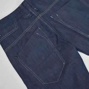 Jeans en denim pour homme, 100% coton, 14 oz, coupe ample, élastique, pour homme et femme - Product Image 5