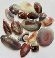 Bijoux Natura en pierres précieuses naturelles faits à la main en gros Agate de qualité AAA Merveilleuse pierre en vrac du Botswana Taille personnalisée