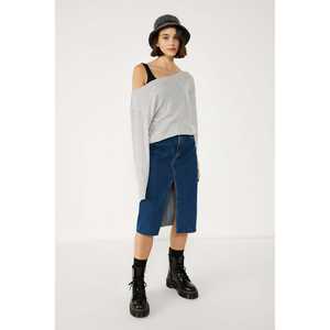 Sweat-shirt léger à col à nœud, 100% polyester, effet scintillant, pour tous les jours - Product Image 3