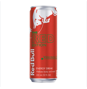 Red Bull The Watermelon Edition en gros, 12x250ml, contient 8mg de niacine par 100ml pour réduire la fatigue - Product Image 1