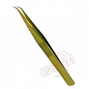 Pinzas de Acero Inoxidable de Alta Calidad para Extensión de Pestañas, Logotipo Personalizado Profesional, Instrumento de Belleza Duradero y Reutilizable - Product Image 5