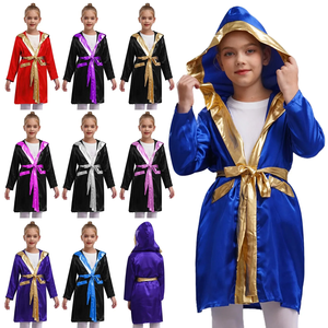 ชุดฝึกซ้อมมวยสำหรับเด็กชายและเด็กหญิง แขนยาว ผ้าซาติน - Product Image 1