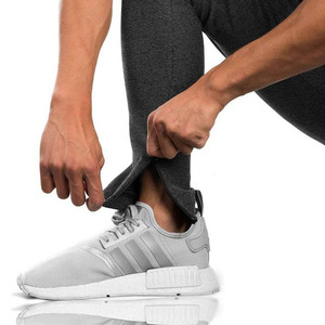 กางเกงวอร์มผู้ชาย น้ำหนักเบา ปรับได้ สกรีนโลโก้และพิมพ์ลายได้ ซักแล้ว ใส่เล่นกีฬา ฟิตเนส วิ่ง ทรงหลวม - Product Image 5