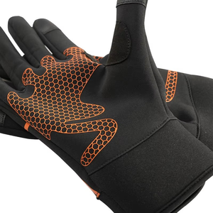 Gants de course légers pour hommes avec couche intérieure en polyester chaud et surface extérieure résistante à l'eau par temps froid - Product Image 3