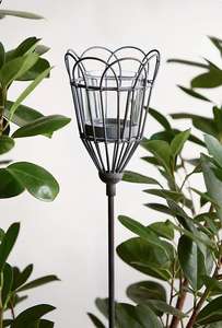 Palo de jardín de metal hecho a mano con diseño artístico que agrega una belleza única a cualquier jardín de césped o área al aire libre - Product Image 6