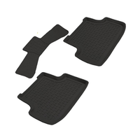 Tapis de sol de voiture toutes saisons en caoutchouc de 2 mm compatibles Volkswagen Golf 7 2013-2017, 5 pièces, sur mesure, imperméables