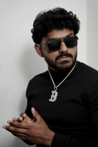 Mens <b>initial</b> B <b>pendant</b> necklace in 925 sterling <b>silver</b> with moissanite pave luxury fashion jewellery for men gift set - Product Image 3