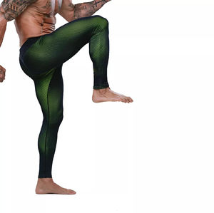 Nuevas Mallas de Compresión Elásticas Personalizadas para Hombre, Leggings Deportivos para Correr, Leggings de Gimnasio para Hombre, Precio al por Mayor, OEM - Product Image 2