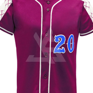 Maillot de baseball à prix raisonnable pour les sports de plein air, taille adulte, coupe confortable, vêtements de baseball et de softball pour hommes - Product Image 4