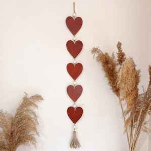 Colgante de pared tribal único con patrones tejidos a mano, panel de decoración de algodón para mercados artesanales, colgante de pared hecho a mano de madera - Product Image 5