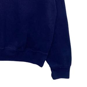 Haute demande coton Polyester blanc grande taille sweats personnalisé plaine col rond sweat français éponge pull à capuche - Product Image 2