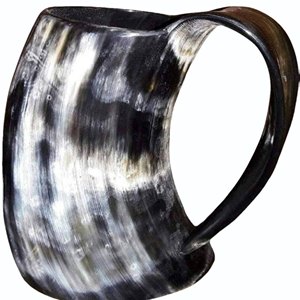 Hecho a mano en la India 165, taza de afeitar con cuerno de búfalo, artesanías caseras, jabonera, tazas para beber, una colección de cuencos únicos - Product Image 2