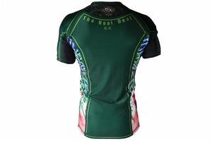 O-Neck Fitness Wear Rash Guards Vente Haute Qualité Unisexe Adulte Taille Slim Fit Respirant UPF50 Anti-Bactérien Sublimation Personnalisée - Product Image 2