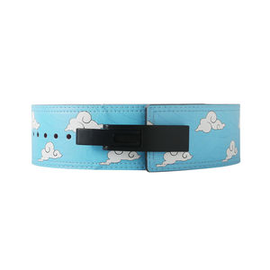 Adjustable Cow Hide Waist <b>Support</b> Belt for Weightlifting Squat Deadlift PowerLever for Buckle Steel Material <b>Back</b> <b>Support</b> Lever - Product Image 6