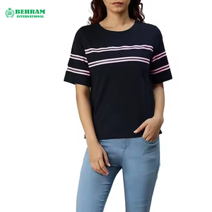 T-shirt décontracté pour homme en mélange polyester/coton respirant et écologique, coupe ample, col rond, 200g - Product Image 4