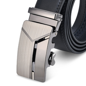 Ceintures en cuir véritable pour hommes de haute qualité, automatiques pour boucle, confortables, tendance et élégantes - Product Image 3