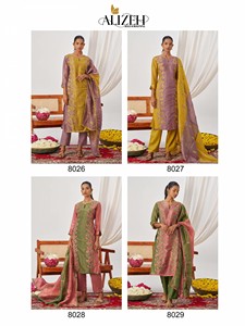 Fancy Crush Designer Salwar Kameez Catalogue complet disponible au tarif de gros, designer de qualité supérieure-salwar-kameez. - Product Image 6