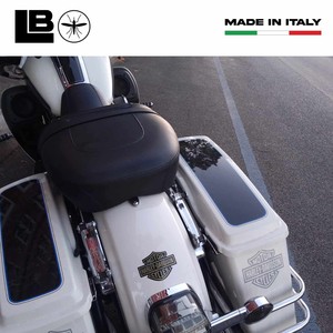 Adesivo 3D Personalizzato con Logo per Serbatoio Moto Harley Davidson 95x70mm Impermeabile Oro - Product Image 2