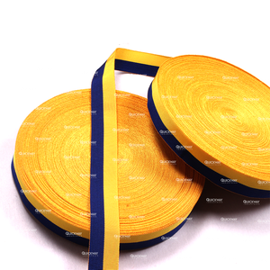 Médaille de cérémonie lituanienne bleu jaune ruban de service médaille de bravoure personnalisée (32mm) | Ruban de médaille - Product Image 4