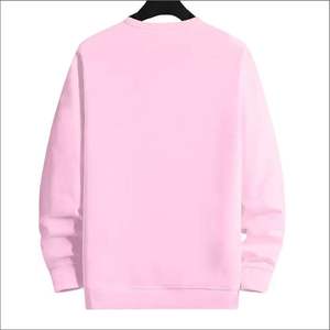 Sweat-shirt confortable à col rond et manches longues pour homme, 100 % coton molletonné, écologique, nouvelle collection automne 2025, vente en gros - Product Image 4