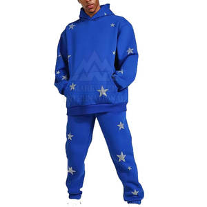 Trajes Deportivos de Hombre con Pedrería, Diseño Nuevo para Uso en Exteriores, Ropa de Moda al por Mayor - Product Image 6