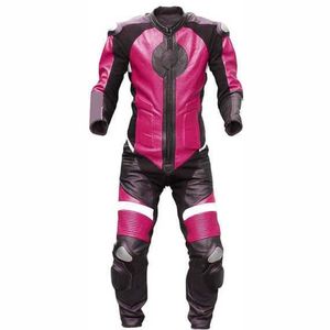 Costume de moto personnalisé pour hommes de qualité supérieure en cuir véritable combinaison d'équitation de vélo de sport coupe-vent extérieur - Product Image 5