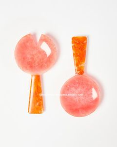 Couverts de concepteur de cuillère à manger en résine faits à la main de haute qualité pour les hôtels et les restaurants à la maison pour les salades - Product Image 1