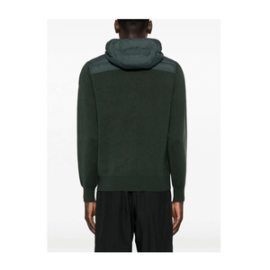 Chaqueta de invierno personalizada para hombre, chaqueta acolchada tejida informal con diseño de burbujas, patrones y decoraciones personalizados - Product Image 3