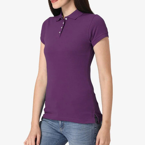 Camisas Polo Personalizadas para Mujer al por Mayor, Tejido de Punto de Algodón de Alta Calidad, Ajuste Cómodo, Fabricadas por Proveedor de Bangladesh - Product Image 3