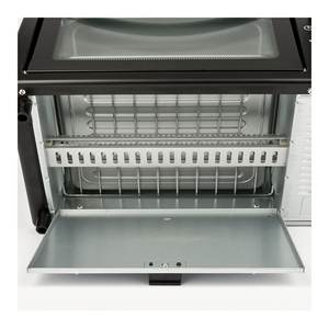 Horno Eléctrico de Encimera Ferrari G3 800W IL MORO 10 Negro y Rojo G10169 - Product Image 3