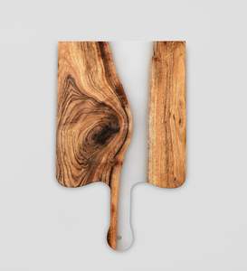 Tabla de quesos de madera y resina de alta calidad, utensilios para el hogar y la cocina, fiesta de cumpleaños, logotipo personalizado usado, nuevos productos - Product Image 3