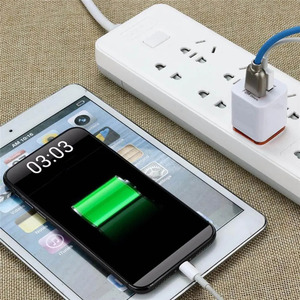Chargeur mural USB double port 2.1A - Couleurs assorties - Product Image 4