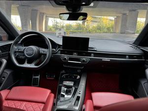 BEST OFFER USED 2022 Au-dy S 4 TFSI Sport Edition Tur-rbo <b>Leather</b> R 19 Gray Sedan - Product Image 3