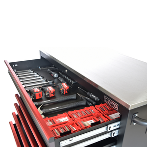 Caja de herramientas rodante de 132cm al por mayor con 05 cajones personalizables OEM para talleres mecánicos y almacenes - Product Image 3