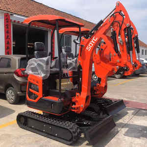 Envío Gratuito, Miniexcavadora SOYC de 3.5 kg para Uso Doméstico, Certificación EU5 EPA, Bomba y Motor Hidráulico Shimadzu con PLC de Engranajes - Product Image 6