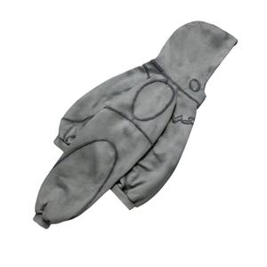 High Street Style Fashionable 100% Cotton Heavy GSM Fleece Face Cover Pullover Hoodie Cut Sew Custom Printed Low MOQ OEM - Product Image 3