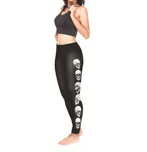 Leggings de yoga taille élastique, impression par sublimation, leggings de fitness confortables et durables pour femmes, vêtements de sport élégants, vente en gros OEM - Product Image 5