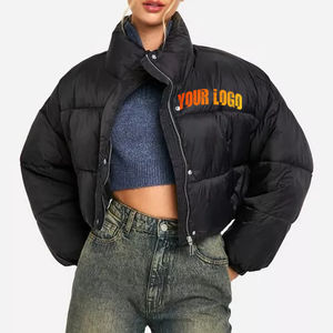 Doudoune respirante pour femme manteau d'hiver rembourré décontracté design matelassé léger pour temps froid - Product Image 4