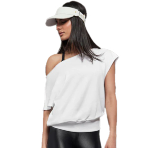 เสื้อเบลาส์เปิดไหล่แขนครึ่งแขนวินเทจของผู้หญิงระบายอากาศได้ผ้าคอตตอน/ใยไม้ไผ่ทรงหลวม6XL ธรรมชาติ - Product Image 4