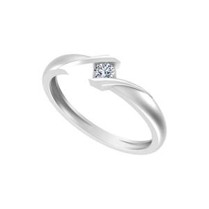 Anillo fino chapado en oro de 14K/18K de lujo personalizable para mujer VS Clarity Round Lab Diamond Compromiso Aniversario Regalo Anillo de bodas - Product Image 3