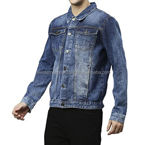 Chaqueta vaquera para hombre, diseño personalizado, OEM, alta calidad, venta al por mayor y personalizada - Product Image 4
