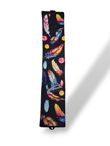 Bolsa de cola de caballo impermeable con diseño de flor negra ligera Producto para el cuidado del caballo fácil de usar y plegable - Product Image 3